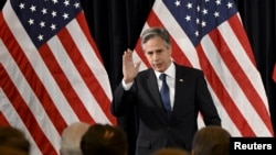 US Secretary of State Antony Blinken visiting Helsinki