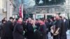 Ankarada hüquqşünaslar Ankara Bürosu idarə heyətinə qarşı mətbuata danışdı