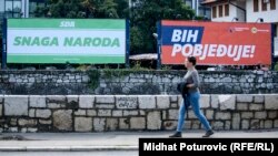 Predizborni plakati u Sarajevu
