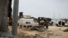 Kendaraan milik PBB yang rusak tergeletak di salah satu sudut di Rafah pada 28 Mei 2024, menyusul serangan Israel ke wilayah tersebut. (Foto: Reuters/Hatem Khaled)