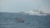 Bateau nord-coréen à la dérive à environ 140 km au nord-est des îles Oki au Japon. (Reuters/ Garde-côtes japonais)