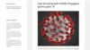 A screenshot from Retraction Watch, a blog that reports on retractions of scientific papers and on related topics. Its parent organization is the Center for Scientific Integrity. 