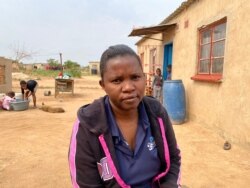 Filda Rusheje, a parent of student, in Harare (October 7, 2020) wishes if the government can negotiate with the teachers on strike so that children can learn ahead of examinations. (Columbus Mavhunga/VOA)