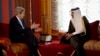 and Foreign Minister Sheik Hamad bin Jassim Al Thani, in Doha, Qatar on March 5, 2013.