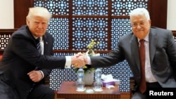 پرزیدنت ترامپ روز سه شنبه با محمود عباس بیت اللحم دیدار کرد. 