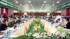 ၂၀၁၃ မေ ၃၀ ကချင်ပြည်နယ် မြစ်ကြီးနားမြို့က ငြိမ်းချမ်းရေးဆွေးနွေးပွဲ။