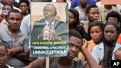 Des manifestants exigent la libération du général Emmanuel Karenzi Karake