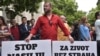 ARHIVA - Protest u Podgorici zbog napada na Oliveru Lakić