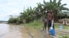 Près du village de Yeneka village dans l'Etat nigérien de Bayelsa, dans la région du delta. 