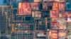 FILE - This aerial photo taken on Oct. 26, 2023, shows workers at a construction site in Huaian, in China's eastern Jiangsu province. Jiangsu authorities are encouraging workers at state-owned enterprises to take leave without pay to start their own businesses.