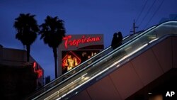 Foto del Hotel-Casino Tropicana en Las Vegas, el 28 de marzo de 2024. 