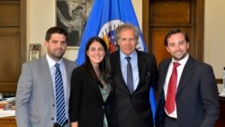 Rosa María Payá dialoga sobre el convenio de RedLat con la OEA
