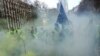 Brussels Police Water-cannon 'yellow vest' Protesters