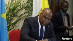 Felix Tshisekedi, président élu de la République Démocratique du Congo. (AP Photo/Ben Curtis, Archives) 