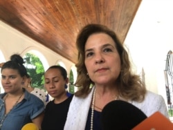 Lucy Valenti, presidenta de la Cámara Nacional de Turismo de Nicaragua.