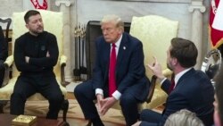 El presidente de EEUU, Donald Trump, puso en pausa la ayuda estadounidense a Ucrania. 