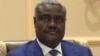 FILE - Moussa Faki Mahamat, the newly elected chairman of the African Union Commission, is shown Oct. 21, 2016. (Andre Kodmadjingar/VOA)