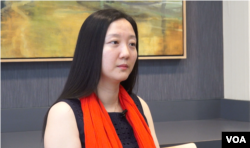 史汀森中心研究员孙云 （美国之音 莫非拍摄）