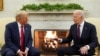 Rais wa Marekani Joe Biden akutana na Rais mteule Donald Trump White House, mjini Washington.
