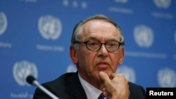 FILE - United Nations Deputy Secretary-General Jan Eliasson. 