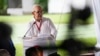 ARCHIVO - El jefe negociador del gobierno colombiano, José Otty Patiño, habla durante el inicio del cuarto ciclo de conversaciones de paz con la guerrilla colombiana ELN, en el Centro Cultural Aquiles Nazoa en Caracas, Venezuela, el lunes 14 de agosto de 2023.