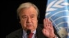 Sekjen PBB Antonio Guterres mengecam kudeta militer di Burkina Faso (foto: dok). 