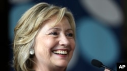 Hillary Clinton menyerukan perlawanan terhadap apa yang ia sebut “serangan atas hak-hak memilih.” (Foto: Dok)