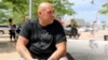 Macomb County resident Jason Marchand supports Trump’s policies, but views immigration in a different light. “Everybody deserves to have a change of life and populate [Detroit] more,” he said.” (R. Taylor/VOA)