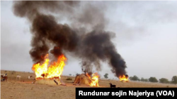 Dakarun Najeriya 'yan bindiga a Jihar Zamfara.