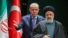 Turkiya prezidenti Rajab Toyyib Erdog'an Eronning marhum prezidenti Ibrohim Raisiy bilan, Anqara, 24-yanvar, 2024. 