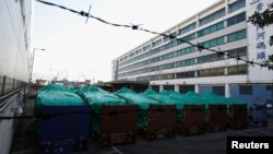 新加坡裝甲車被扣押在香港貨運港口