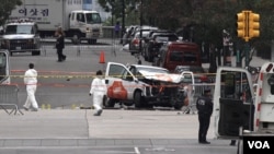 ISIS mengklaim serangan yang dilakukan oleh tersangka Sayfullo Saipov di New York City, Selasa 31/10. (Foto: R. Taylor / VOA) 