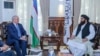 O'zbekiston Tashqi ishlar vaziri Abdulaziz Komilov va Prezident Mirziyoyevning Afg’oniston bo’yicha maxsus vakili Ismatulla Irgashev amirlikning muvaqqat Tashqi ishlar vaziri Amir Xon Muttakiy va boshqa rasmiylar bilan uchrashdi 
