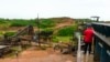Vue générale de l'usine de lavage de diamants Disele de Miba (Minière de Bakwanga) à Mbuji-Mayi, au Kasaï, République démocratique du Congo, le 3 mai 2021.