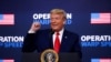 El presidente de los Estados Unidos, Donald Trump, pronuncia un discurso en la Cumbre de Vacunas de la Operación Warp Speed en la Casa Blanca en Washington, Estados Unidos, el 8 de diciembre de 2020.
