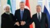 Erdog'an, Putin va Ruhoniy Suriya kelajagini muhokama qildi
