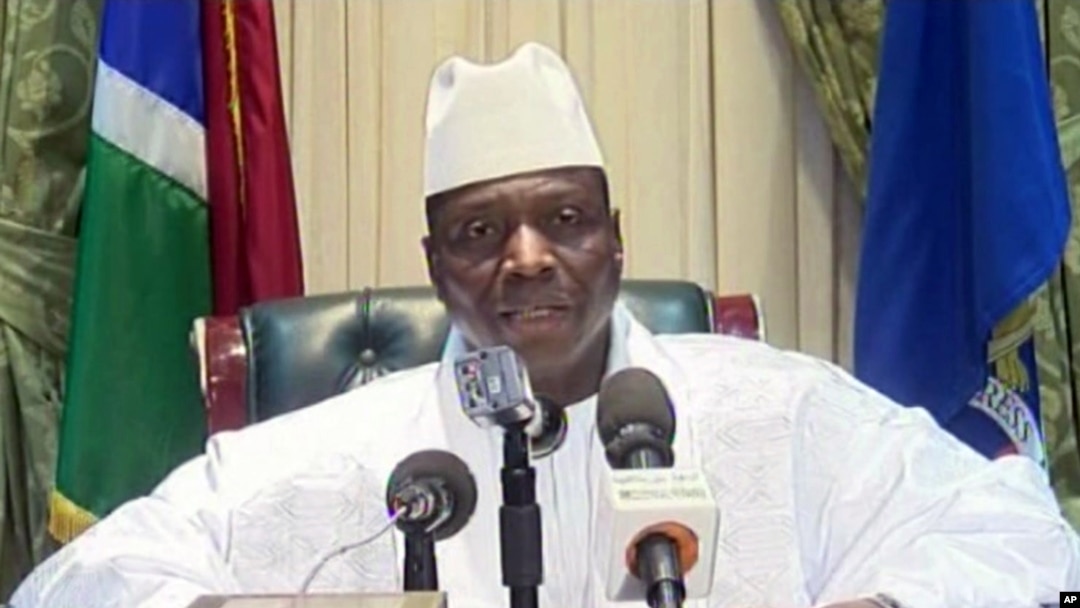 Rais wa zamani wa Gambia Yahya Jammeh