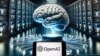 Logo OpenAI na slici kompjuterskog monitora koju je proizveo ChatGPT Dall-E model, 8. decembra 2023. u Bostonu. (Foto: AP Photo/Michael Dwyer)
