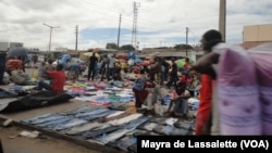Mercado de Xipamanine em Maputo. Moçambique Setembro 2014
