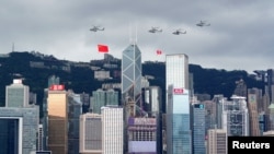2022年7月1日为香港主权移交中国届满25周年，香港举行纪念庆祝活动。（资料照）