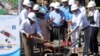 El embajador de EE.UU. en El Salvador inauguró la construcción de una planta de aguas residuales en El Salvador el miércoles, 27 de noviembre de 2019.
