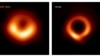 Inteligencia artificial mejora primera imagen de un agujero negro