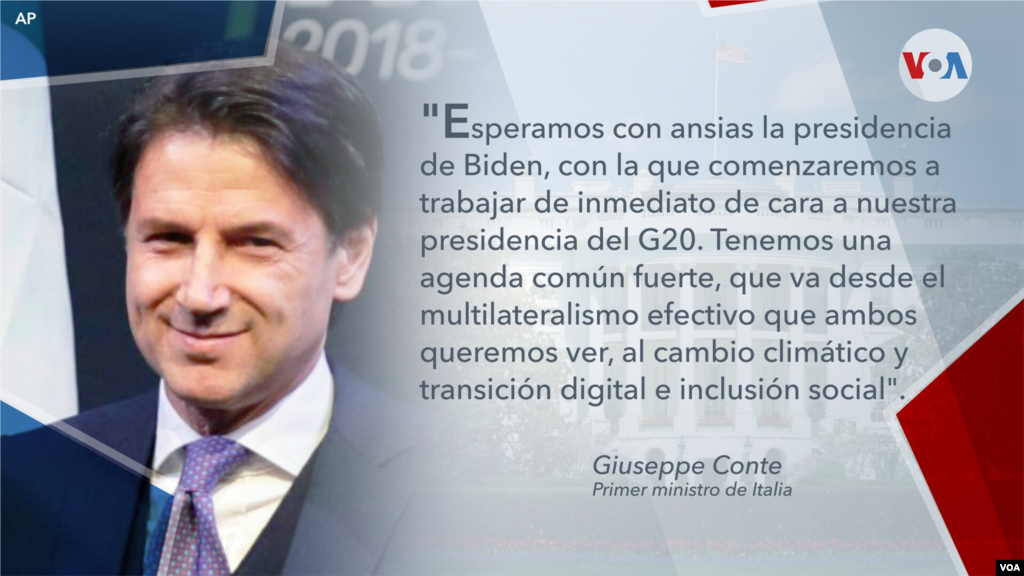 Giuseppe Conte, primer ministro de Italia