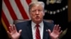 President Donald Trump speaks during a cabinet meeting at the White House, Feb. 12, 2019, in Washington.