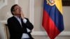 El presidente colombiano Gustavo Petro, en una foto de archivo durante un acto oficial, el 13 de marzo pasado. El mandatario anunció el cese de su embajador en Caracas, Armando Benedetti, tras un escándalo de presuntos abusos de poder en su círculo político cercano.