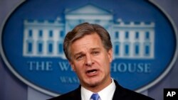 Babban Daraktan FBI Christopher Wray 