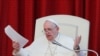 El Papa Francisco, en la audiencia semanal en el Vaticano, solicitó que la pandemia no sea politizada ni se convierta en un fin comercial. 