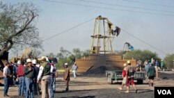 La mina estaba funcionando de manera irregular y en condiciones precarias.