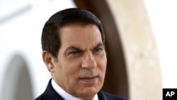Former Tunisian President Zine El Abidine Ben Ali (file photo)