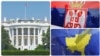 Stillshot, flags of Serbia and Kosovo